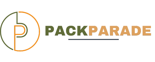 packparade logo in green and orange