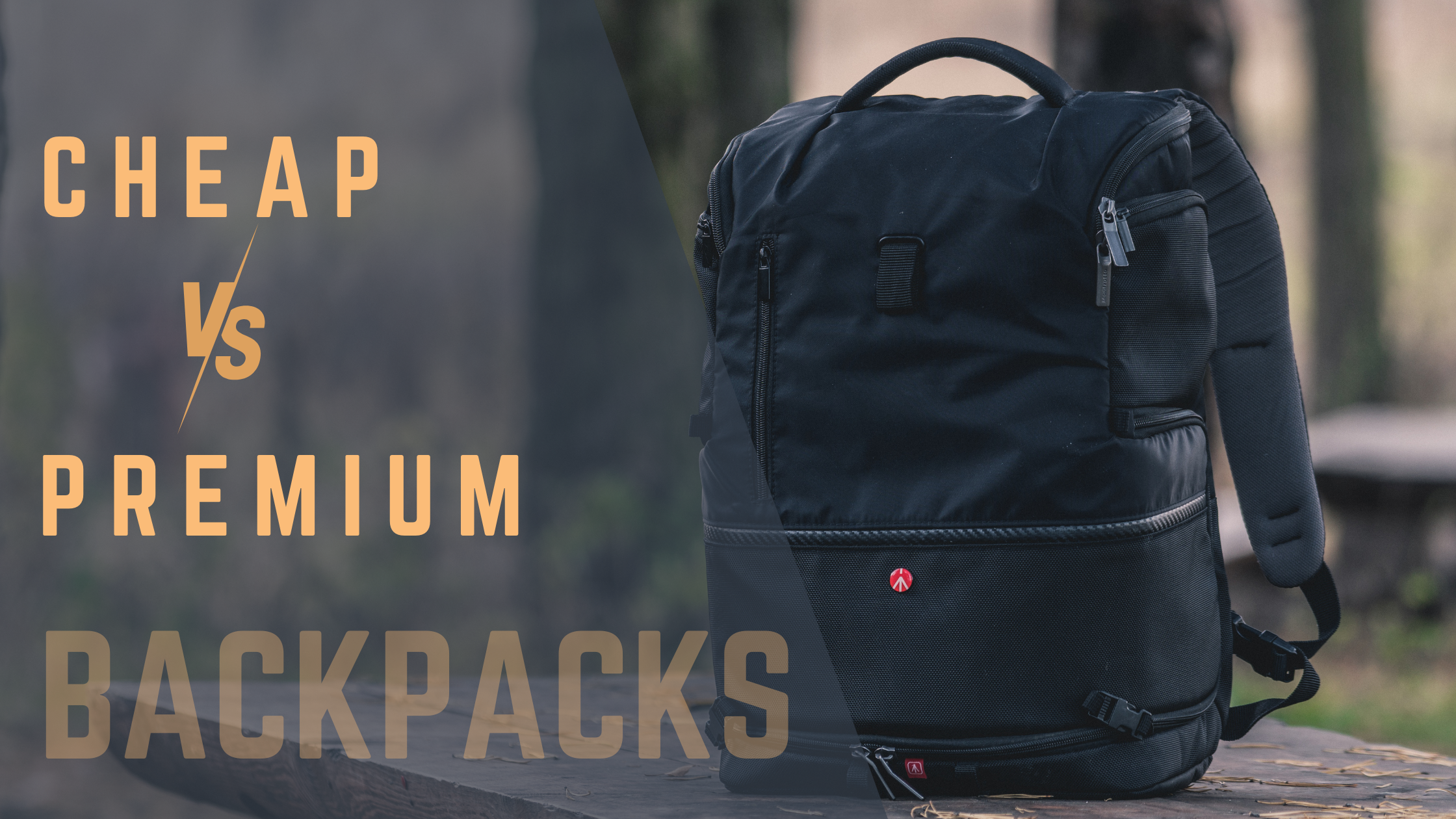 cheap vs premium backpacks